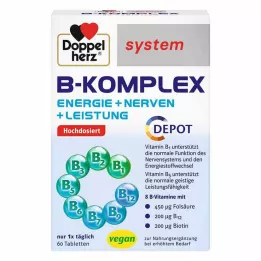 DOPPELHERZ B-complex sustav tablete, 60 kom