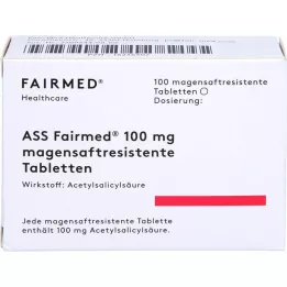 ASS Pojavljeni 100 mg želučanih saftresa.Abitten, 100 ST