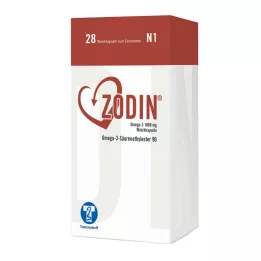 ZODIN Omega-3 1.000 mg meke kapsule, 28 kom