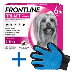FRONTLINE Tri-Act otopina za mrlje za pse 2-5 kg, 6 kom