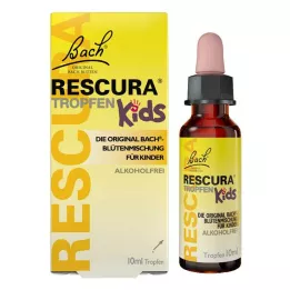 BACHBLÜTEN Original Rescura Kids Tro bez alkohola, 10 ml