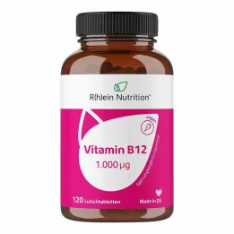 Vitamin B12 1000 µg pastile veganske, 120 kom