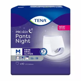 TENA PANTS noćne super M hlače za jednokratnu upotrebu, 10 kom