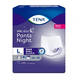 TENA PANTS noćne super L hlače za jednokratnu upotrebu, 10 kom