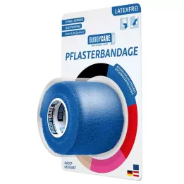 PFLASTERBANDAGE lateks -free BUDDYCARE MED plava, 1 ST