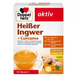 DOPPELHERZ ljuti đumbir+kurkuma vrećice, 10 kom