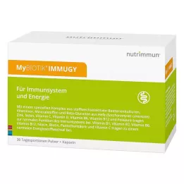 MYBIOTIK IMMUGY Kombinirano pakiranje 30x2 g+60 kapsula, 1 kom