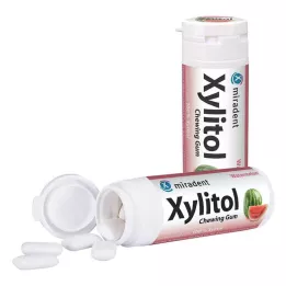 MIRADENT Xylitol žvakaća guma lubenica, 30 kom