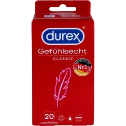 DUREX Senzorni klasični kondomi, 20 ST