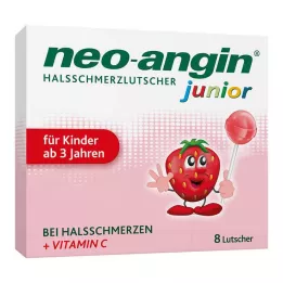 NEO-ANGIN junior lizalice za grlobolju, 8 kom