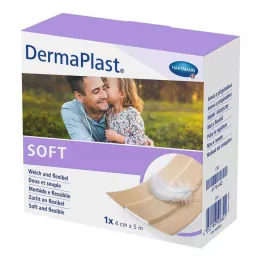 DERMAPLAST SOFT PIXE 4 cmx5 m, 1 ST
