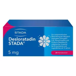 DESLORATADIN STADA 5 mg filmom obložene tablete, 20 kom