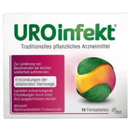 UROINFEKT 864 mg filmom obložene tablete, 14 kom