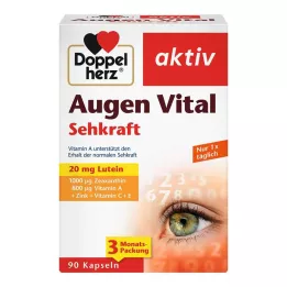 DOPPELHERZ Eye Vital Vision Active kapsule, 90 kom