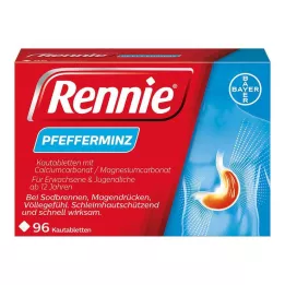 RENNIE Tablete za žvakanje, 96 kom