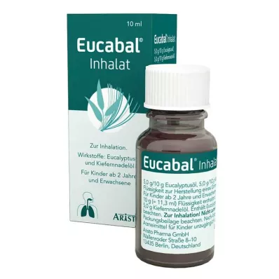 EUCABAL Sredstvo za inhalaciju, 10 ml EUCABAL Sredstvo za inhalaciju, 10 ml