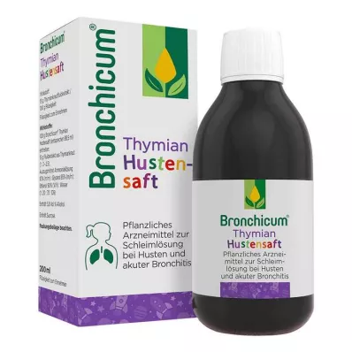 BRONCHICUM Majčina dušica sirup protiv kašlja, 200 ml