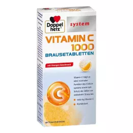 DOPPELHERZ Vitamin C 1000 sistem šumeće tablete, 40 kom