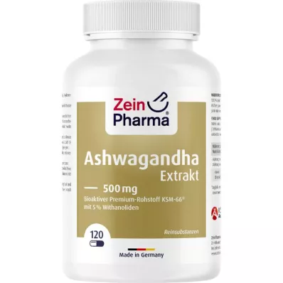 ASHWAGANDHA EXTRAKT 500 mg kapsula, 120 sati