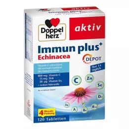 DOPPELHERZ Immun plus Echinacea Depot tablete, 120 kom
