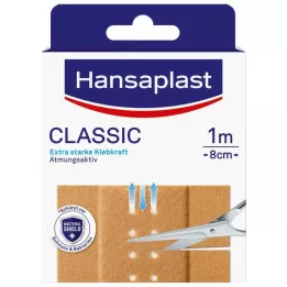 HANSAPLAST Klasični gips 8cm x1 m, 1 kom