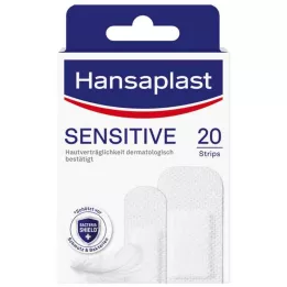 HANSAPLAST Hypoallergenic Strips flaster Sensitive, 20 kom