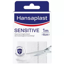 HANSAPLAST Hipoalergenski flaster Sensitive 6 cm x 1 m, 1 kom
