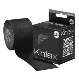 Kintex kineziološka traka classic 5 cmx5 m crna, 1 kom