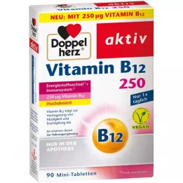 DOPPELHERZ Vitamin B12 250 aktivnih tableta, 90 kom