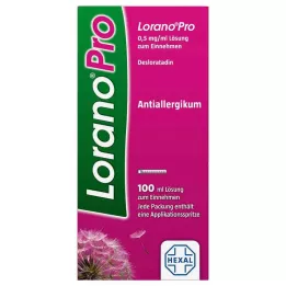 LORANOPRO 0,5 mg/ml oralna otopina, 100 ml