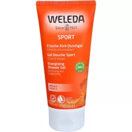 WELEDA Gel za tuširanje Sport Freshness Kick Arnica, 200 ml