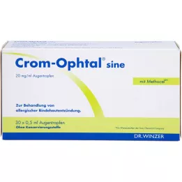 CROM-OPHTAL sine kapi za oko EDB, 30X0,5 ml