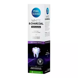 PERLWEISS bijela &amp; pasta za zube ugljena, 75 ml