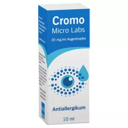 CROMO MICRO Labs 20 mg/ml kapi za oči, 10 ml