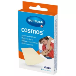 COSMOS Abrazivni flaster 45x65 mm sterilni, 4 kom