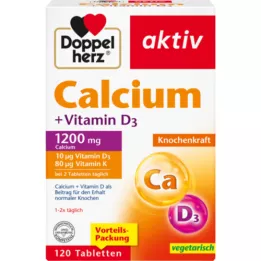 Doppelherz Active Calcium + Vitamin D3, 120 pcs