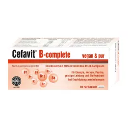 CEFAVIT B-complete tvrde kapsule, 60 kom