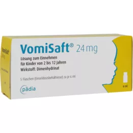 VOMISAFT 24 mg rješenja za uzimanje, 5x6 ml