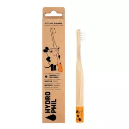 NACHHALTIGE Dječja četkica za zube Mouse Bamboo Orange Soft, 1 kom