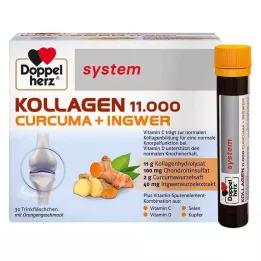 DOPPELHERZ Kolagen 11.000 Curcuma+Ingw.system TRA, 30X25 ml