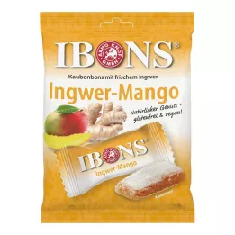 IBONS Ginger Mango Vrećica bombona za žvakanje, 92 g