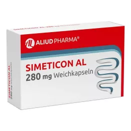 SIMETICON AL 280 mg meke kapsule, 32 kom