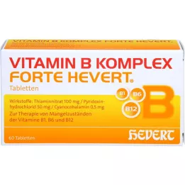 VITAMIN B KOMPLEX forte Hevert tablete, 60 kom