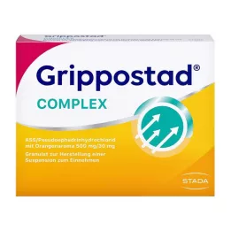 GRIPPOSTAD Complex ASS/Pseudoeph.500/30 mg naranča, 20 kom