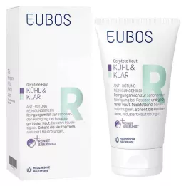 EUBOS KÜHL &amp; KLAR Mlijeko za čišćenje protiv crvenila, 150 ml