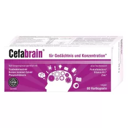 CEFABRAIN Tvrde kapsule, 60 kom