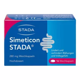 SIMETICON STADA 280 mg meke kapsule, 16 kom