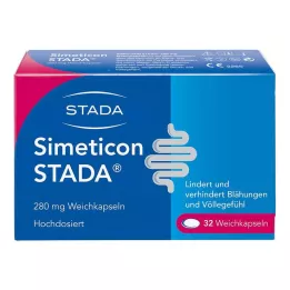 SIMETICON STADA 280 mg meke kapsule, 32 kom