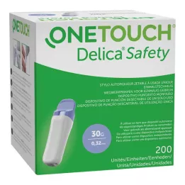 ONE TOUCH Delica Safety jednokratni lancetar 30 G, 200 kom