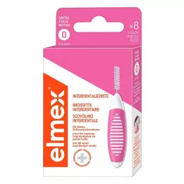 ELMEX Interdentalne četkice ISO veličina 0 0,4 mm roza, 8 kom